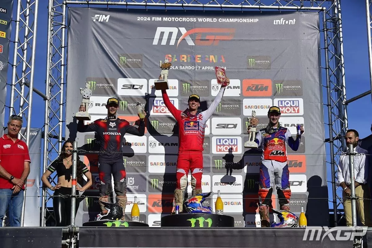 Carton plein pour Jorge Prado au MXGP de Sardaigne !