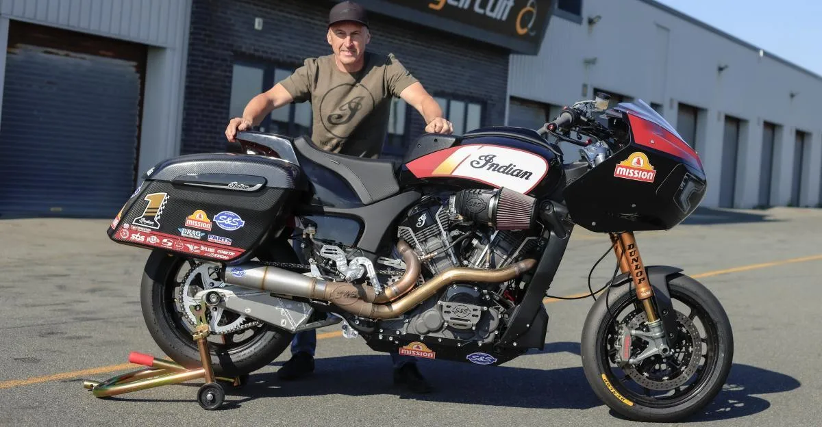 Indian emmene du gros au Festival of Speed de Goowood.