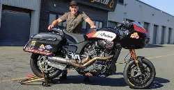 Indian emmene du gros au Festival of Speed de Goowood.