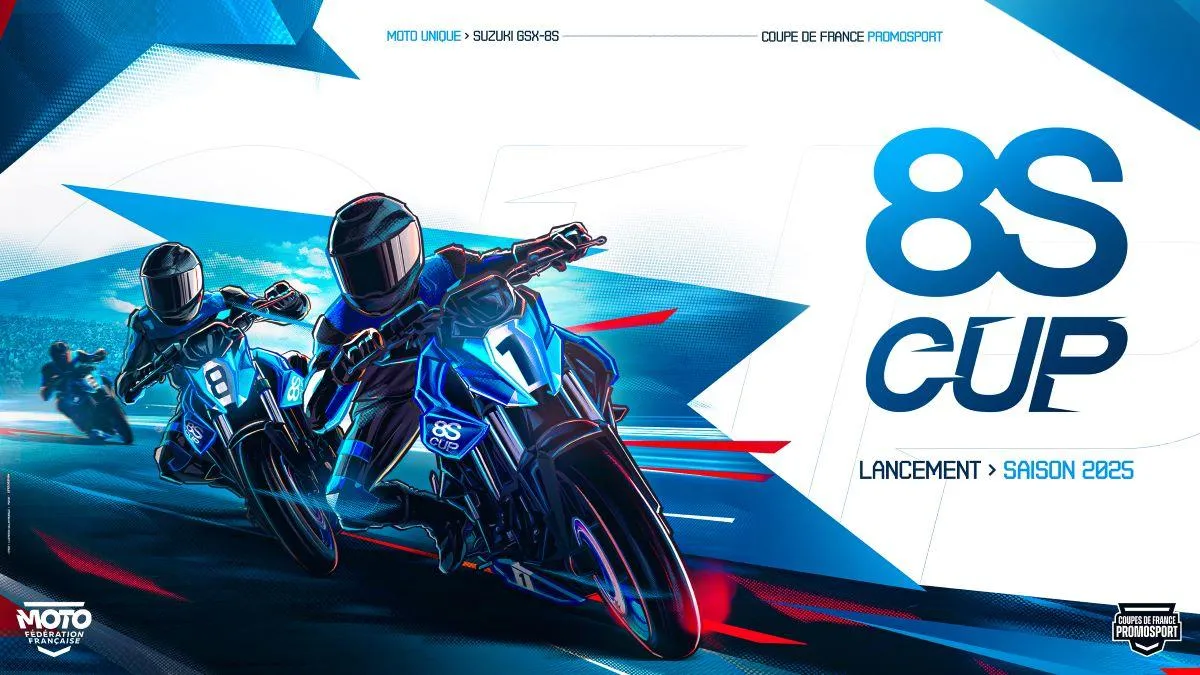 La 8S Cup débarque sur les circuits en 2025