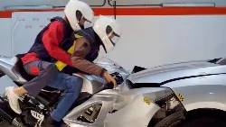 Motorcycle airbag system in the spotlight