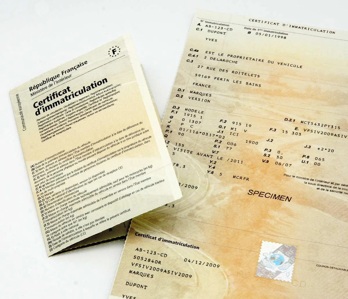 Carte grise moto : ce qu’il faut savoir sur la MTT1