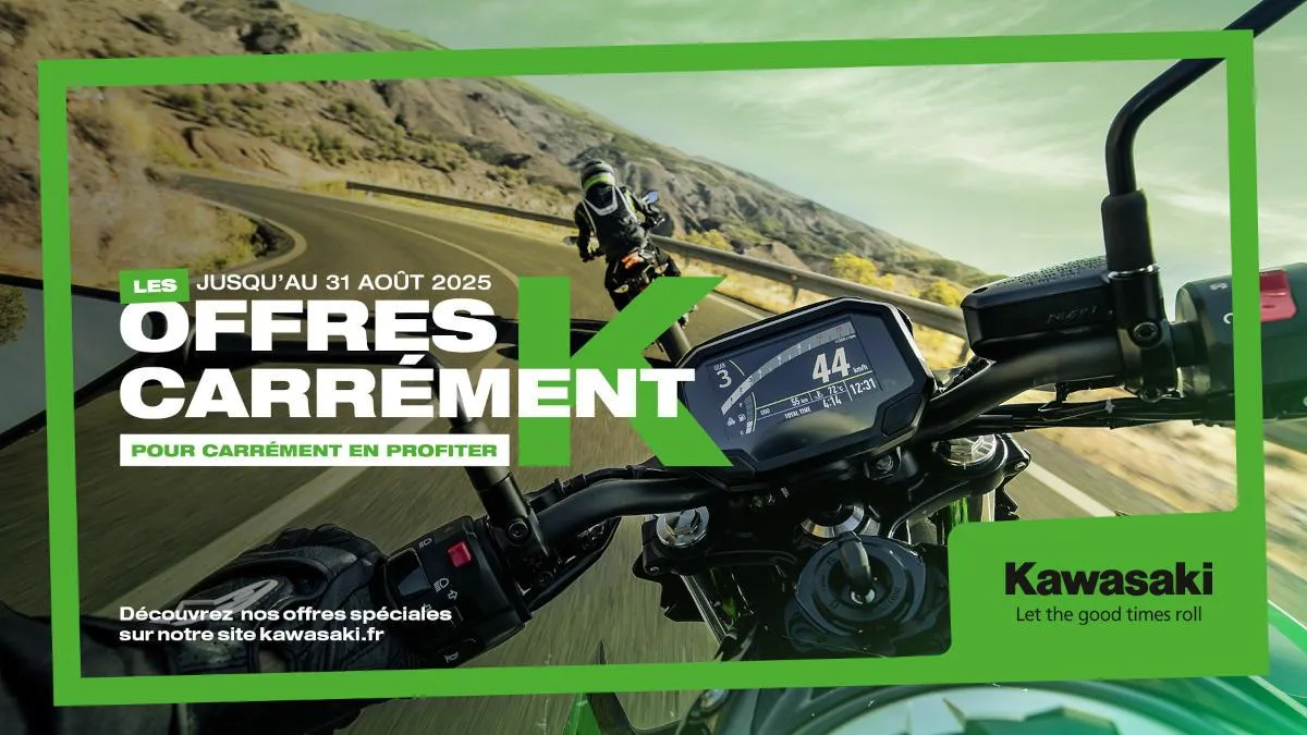 Kawasaki Carrément K : prolongation jusqu'au 31 août 2025