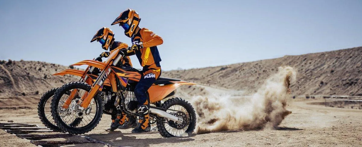 KTM presenta su gama de motocross SX 2026