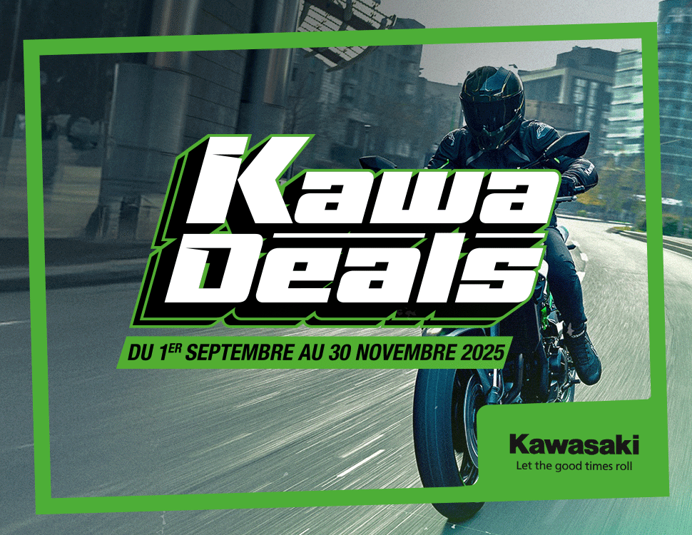 Les offres Kawasaki France pour la fin d'année