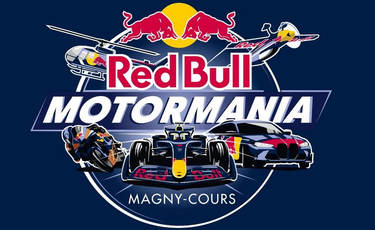 L'affiche du Red Bull Motormania à Magny-Cours