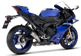 A Yamaha R9 with an SC-Project CRT titanium muffler