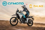 CFMoto et Öhlins s'associe pour équiper la 450MT d'un amortisseur arrière pour le OFF-Road XXL
