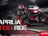 Aprilia Test Ride - Chevauchez la RSV4 RF sur piste !