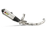 Akrapovic présente son échappement Slip-on en titane pour la Ducati 1200 Multistrada.