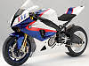 2009 BMW-SBK : Beheme présente sa S 1000 RR avec ses peintures de guerre.