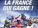 La FFM affiche ses Champions du Monde dans le quotidien L'Equipe.