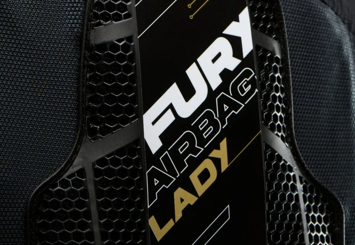Une inscription FURY AIRBAG LADY