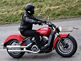 Essai de l'Indian Scout.
