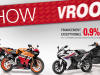 Crédit à 0.9%, promos et une CB 500 à gagner aux Journées Show Vroom Honda.