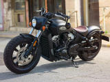2018 - Indian présente la Scout version Bobber.