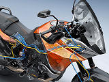 KTM introduit l'assistance au pilotage MSC sur ses 1190 Adventure.