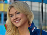 Galerie des grid girls du SBK à Assen.