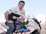 Micheal Dunlop sur BMW pour le Tourist Trophy 2014.