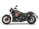 Guzzi 2017 : La touche 'dark custom' made in Mandello avec l'Audace carbon.