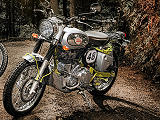 Royal-Enfield dévoile la Bullet 500 Trials Works Replica.