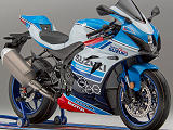 Une GSX-R 1000 R préparée par le Team Classic Suzuki.