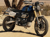 Triumph pousse plus loin l'excursion avec le 1200 Scrambler XE.
