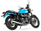 La Triumph Bonneville T100 en édition spéciale Spirit pour 2015.