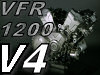 Le V4 de la VFR 1200 mis à nu.