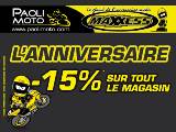 Anniversaire, promos et essais chez Paoli Moto ce week-end.