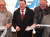 Inauguration d'un nouveau terrain de motocross dans le Jura.