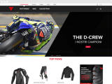 Refonte totale pour le site de Dainese.