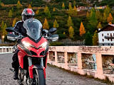 La nouvelle Ducati 1200 Multistrada attaque son "Winter Tour".