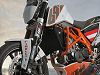 KTM présente la 690 Duke Track.