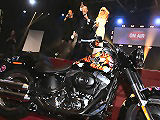 Une Harley-Davidson Fat Boy adjugée 145 000 euros aux enchères.