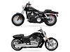 Comparo des Harley Fat Bob et V-Rod Muscle par Oli le Belge.
