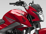 Honda présente une nouvelle CBF 125 pour 2015.