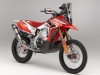 Honda présente son arme pour le Dakar : la CRF 450 Rally 2013.