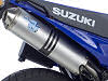 Nouveau silencieux LeoVince X3 pour la Suzuki DR 125 SM.