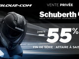 Les casques Schuberth en grosse promo chez Motoblouz.