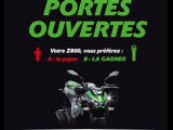 Une Z 800 à gagner pendant les portes ouvertes Kawasaki.