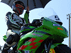 FSBK au Mans - Erwan Quellet sur le podium en Trophée Pirelli 600.