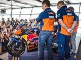 MotoGP - KTM présente sa RC16 en Autriche.