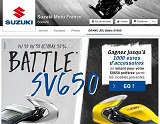 Les concessionnaires Suzuki se défient autour de la SV 650.