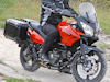 Partir à l'aventure avec la Suzuki 650 V-Strom Xpedition.