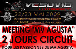 2 journées piste pour les passionnés de MV-Agusta & motos italiennes avec Vesuvio Racing