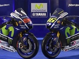 MotoGP - Yamaha présente les YZR-M1 de Rossi et Lorenzo.