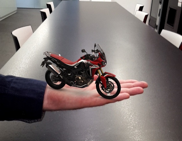 Africa Twin - Une appli smartphone en réalitée augmentée.