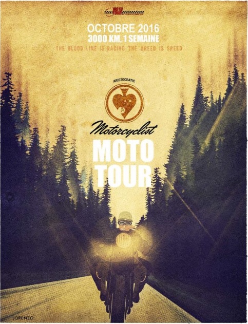Aristocratic Moto Tour - Le rallye sans la compét'.