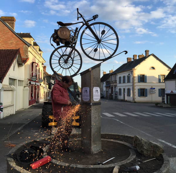 La première moto du monde célébrée ce week-end à Almenêches.